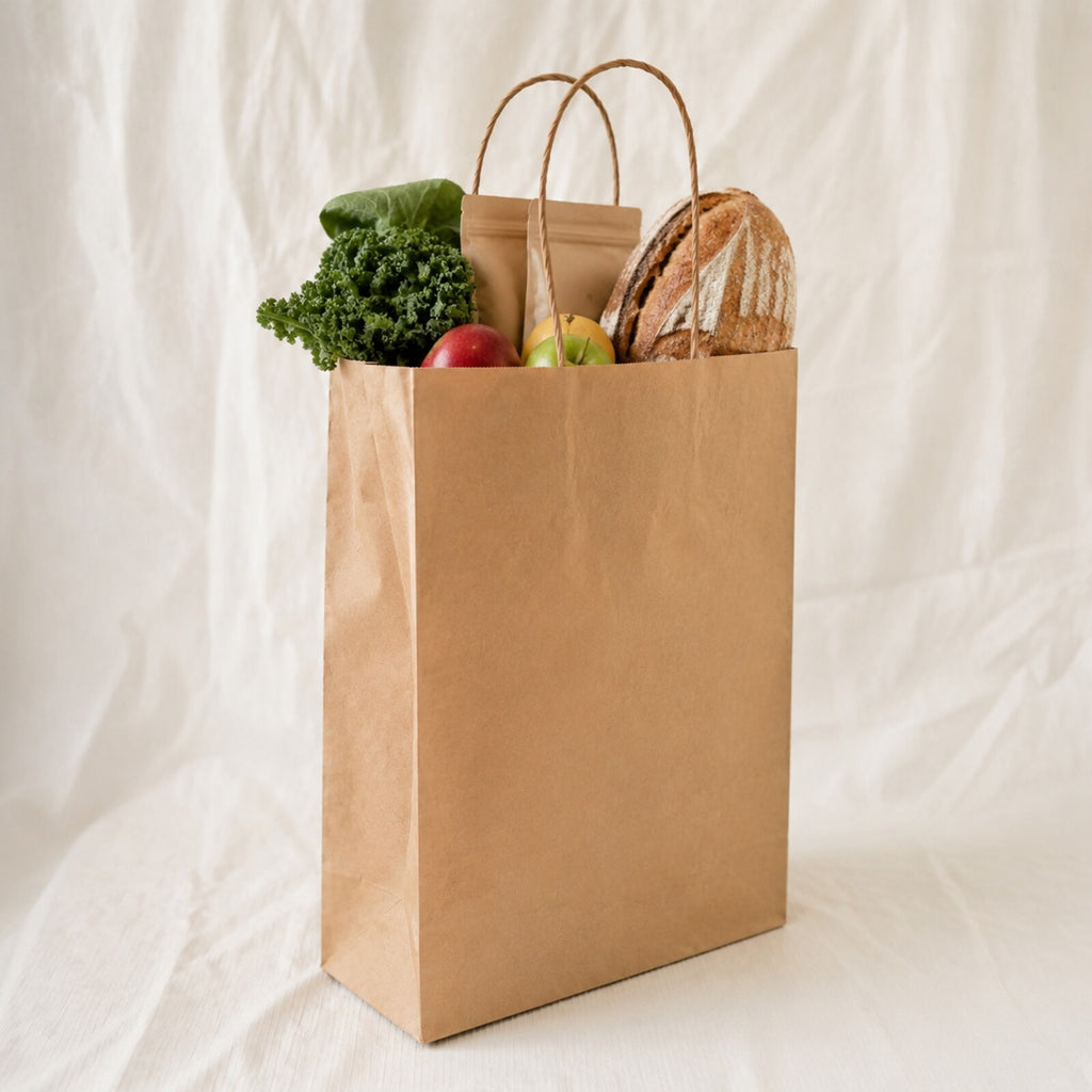 Kraft Brown Paper Bag 10x5x14 inch