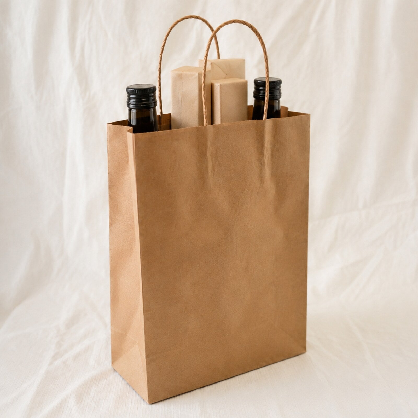 Kraft Brown Paper Bag 10x5x14 inch