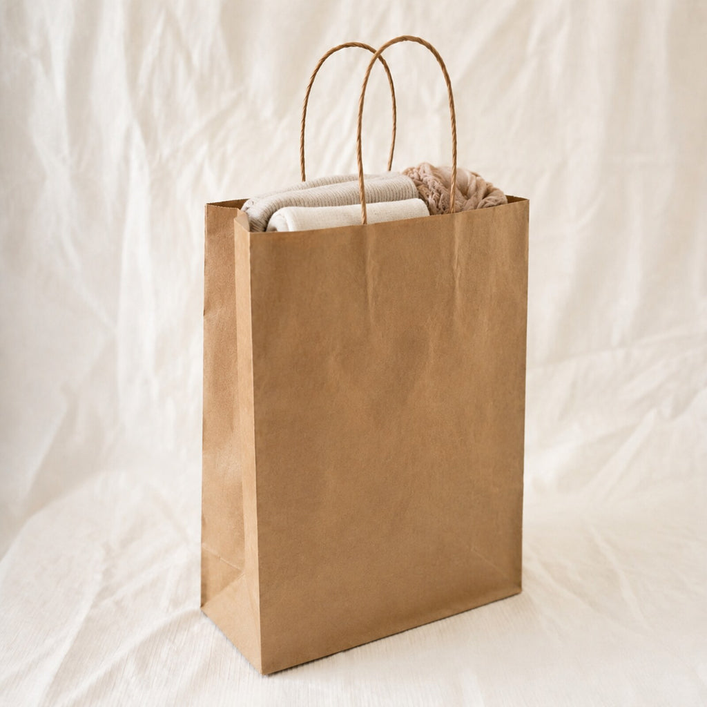 Kraft Brown Paper Bag 10x5x14 inch
