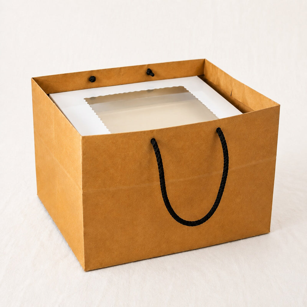Kraft Brown Paper Bag 11x10.5x8 inch
