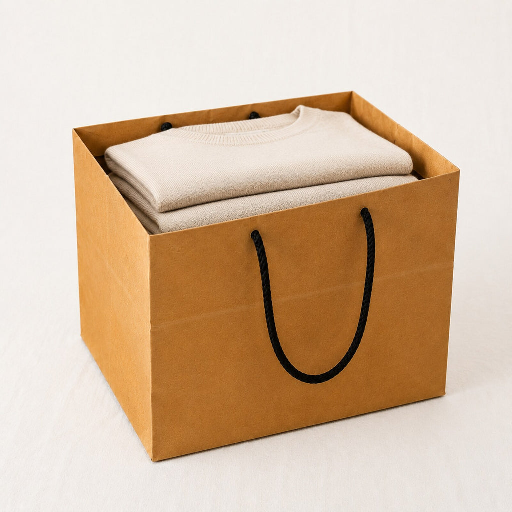Kraft Brown Paper Bag 11x10.5x8 inch