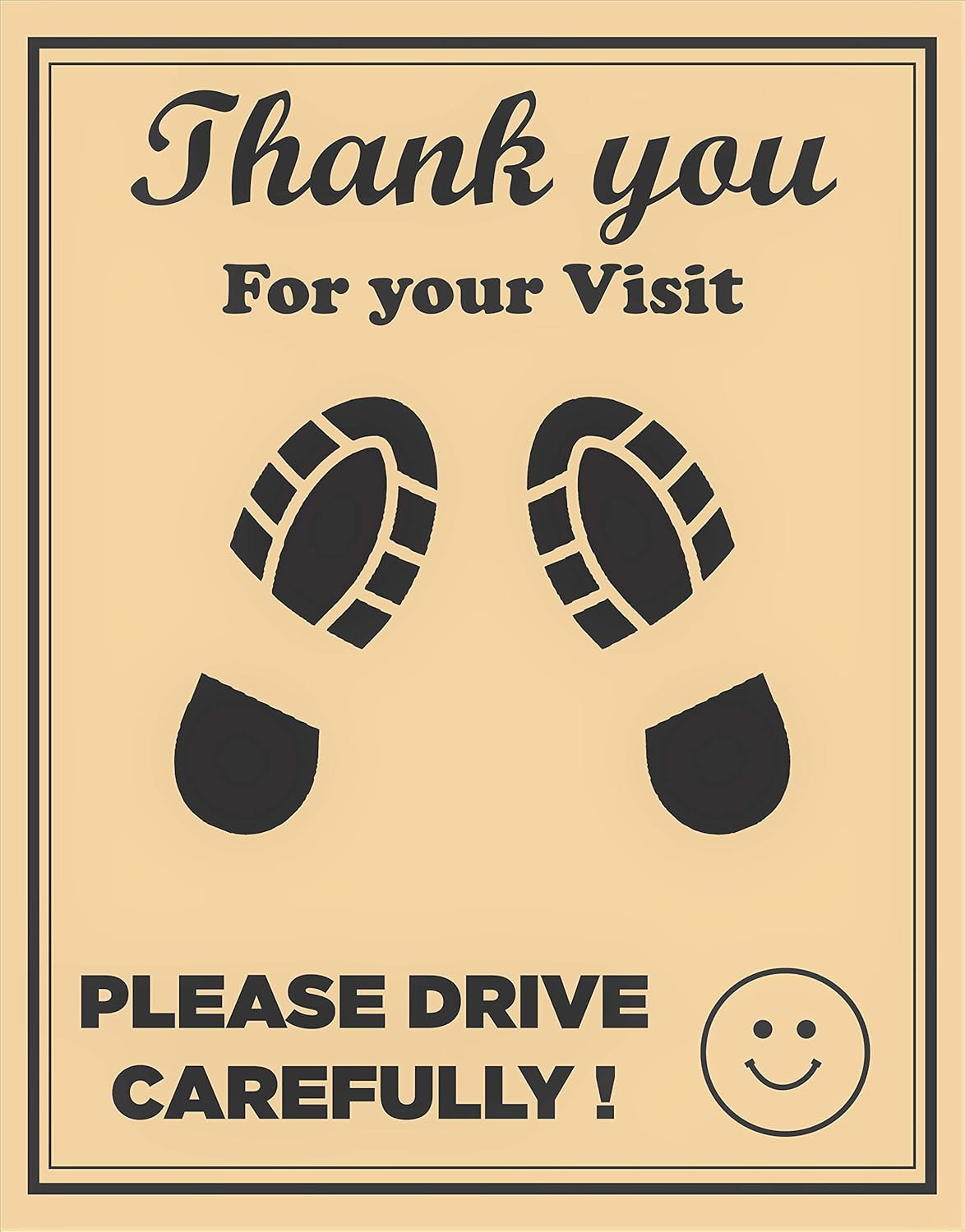Disposable Car Paper Floor Mats for Car Interior Protection – Brown Medium, 15 × 18 Inches (38 × 46 cm)