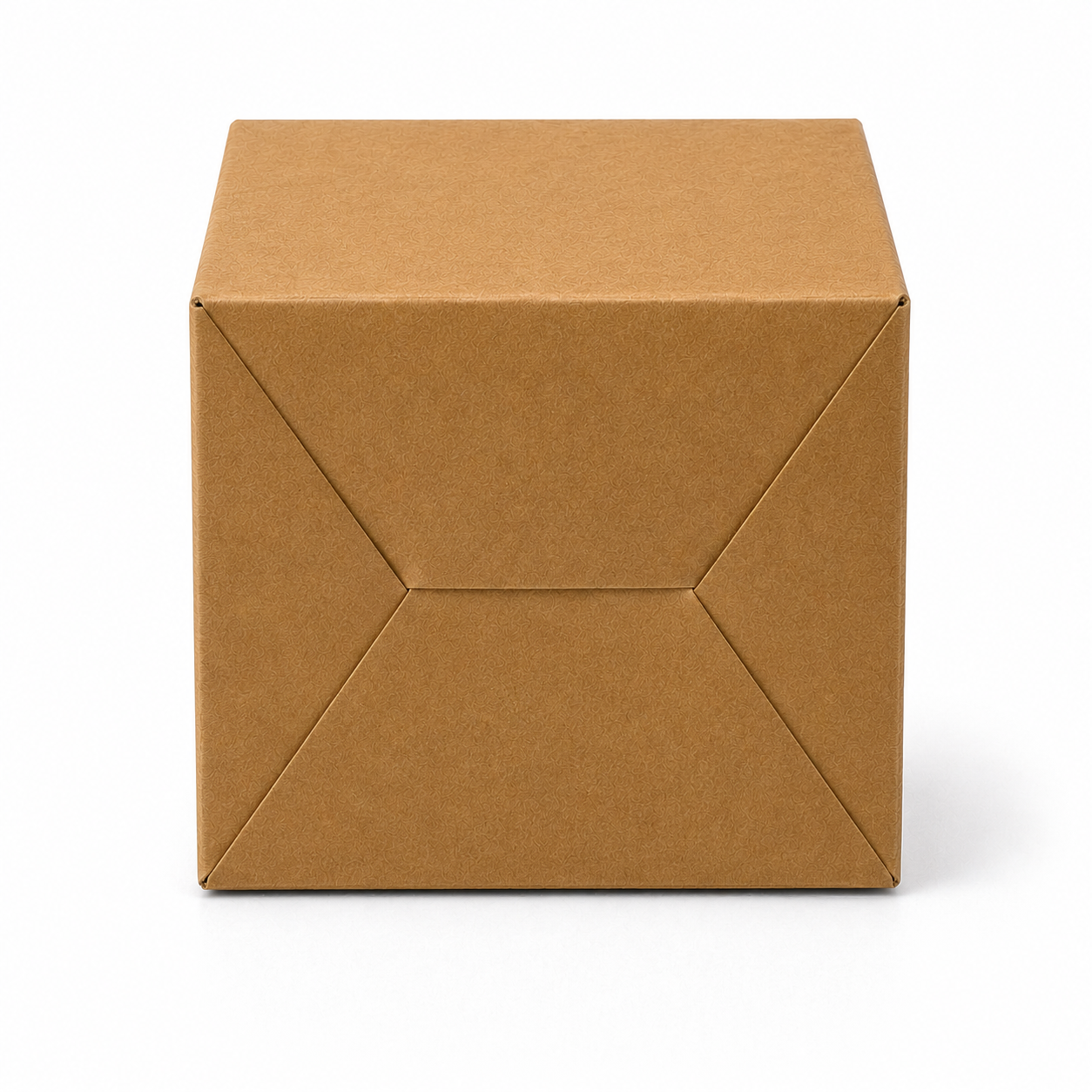 Kraft Brown Paper Packaging Box 4x4x4 inch
