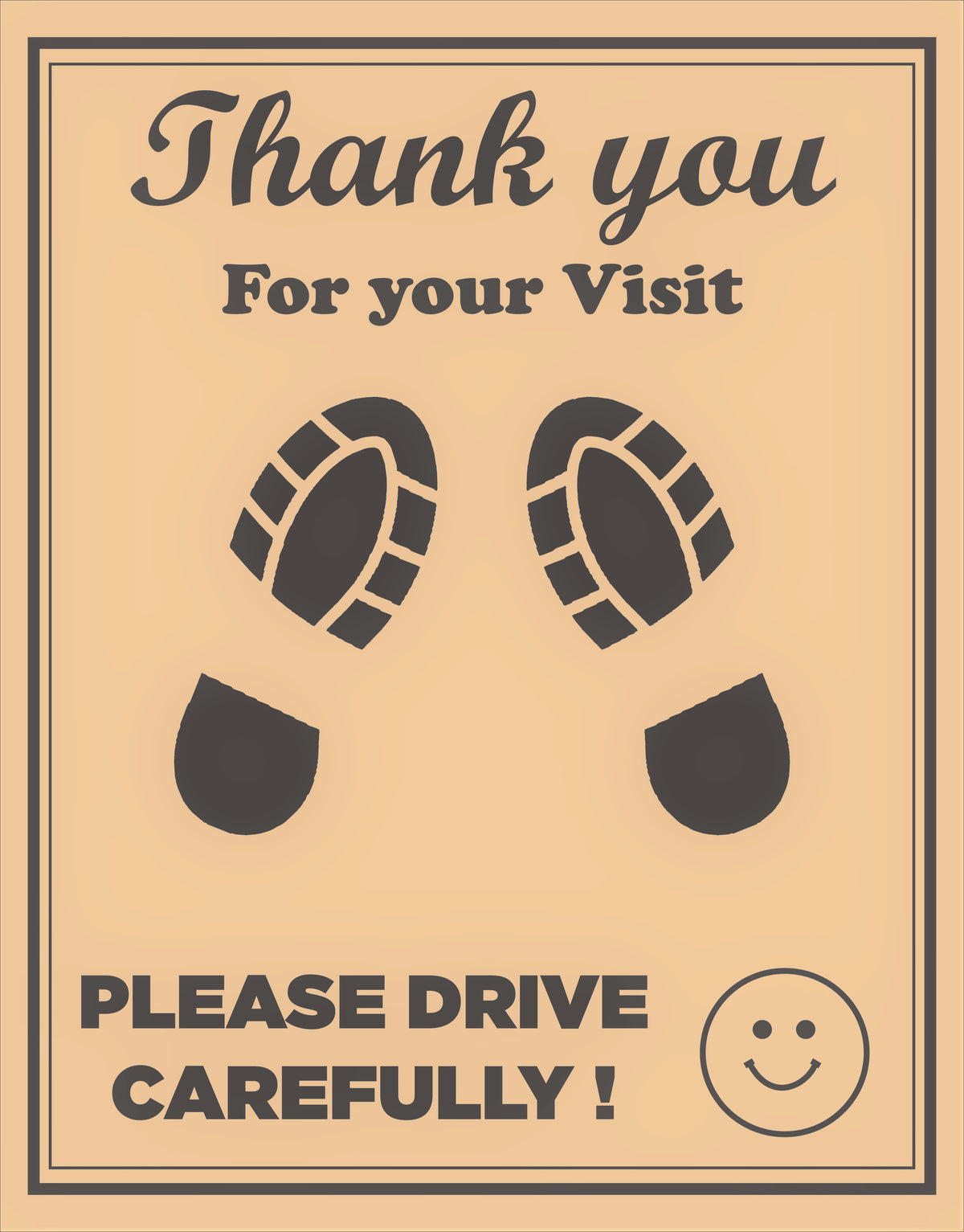 Disposable Car Paper Floor Mats for Car Interior Protection – Brown Extra Large, 18 × 21 Inches (46 × 53 cm)