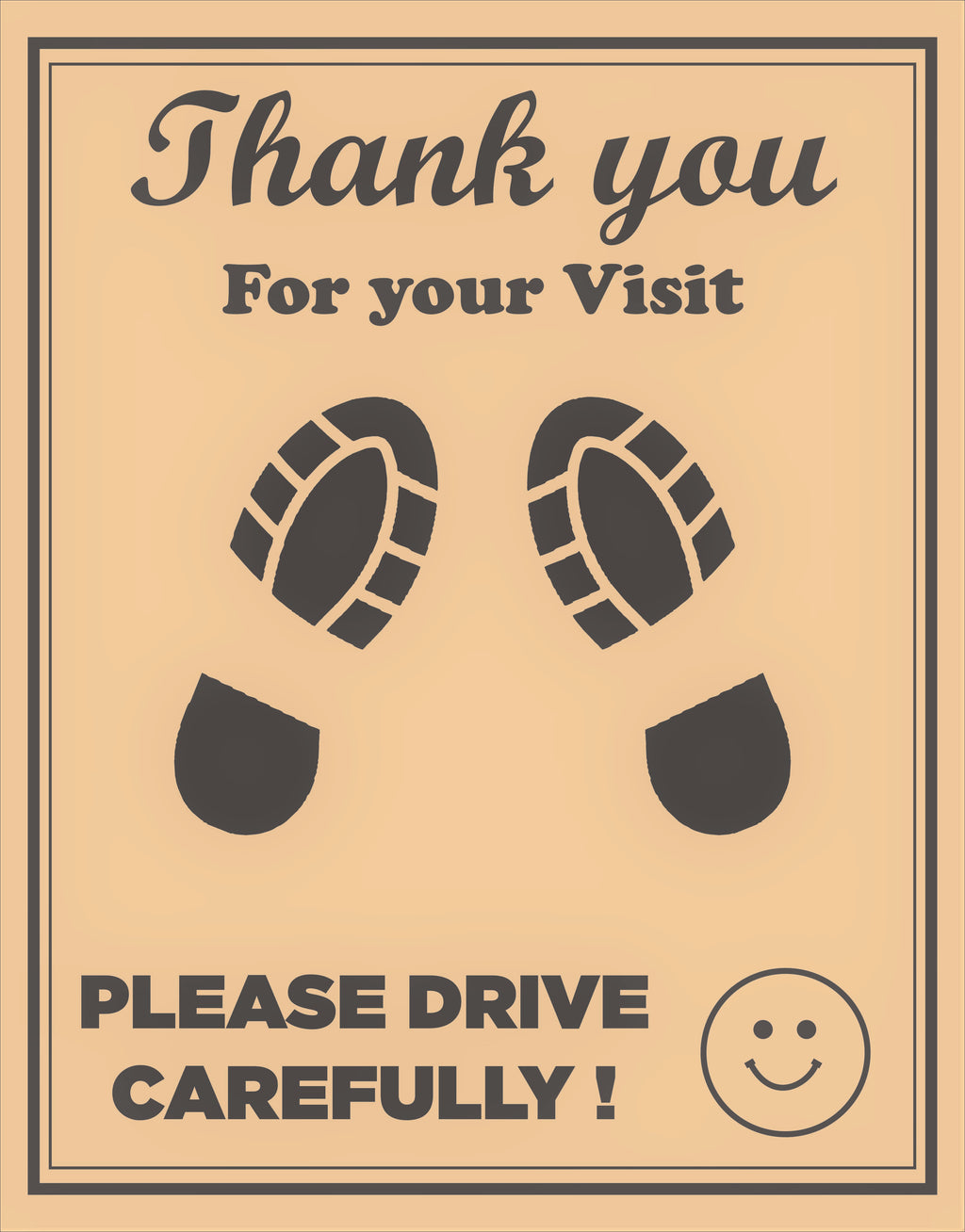 Disposable Car Paper Floor Mats for Car Interior Protection – Brown Large, 15 × 20 Inches (38 × 50 cm)