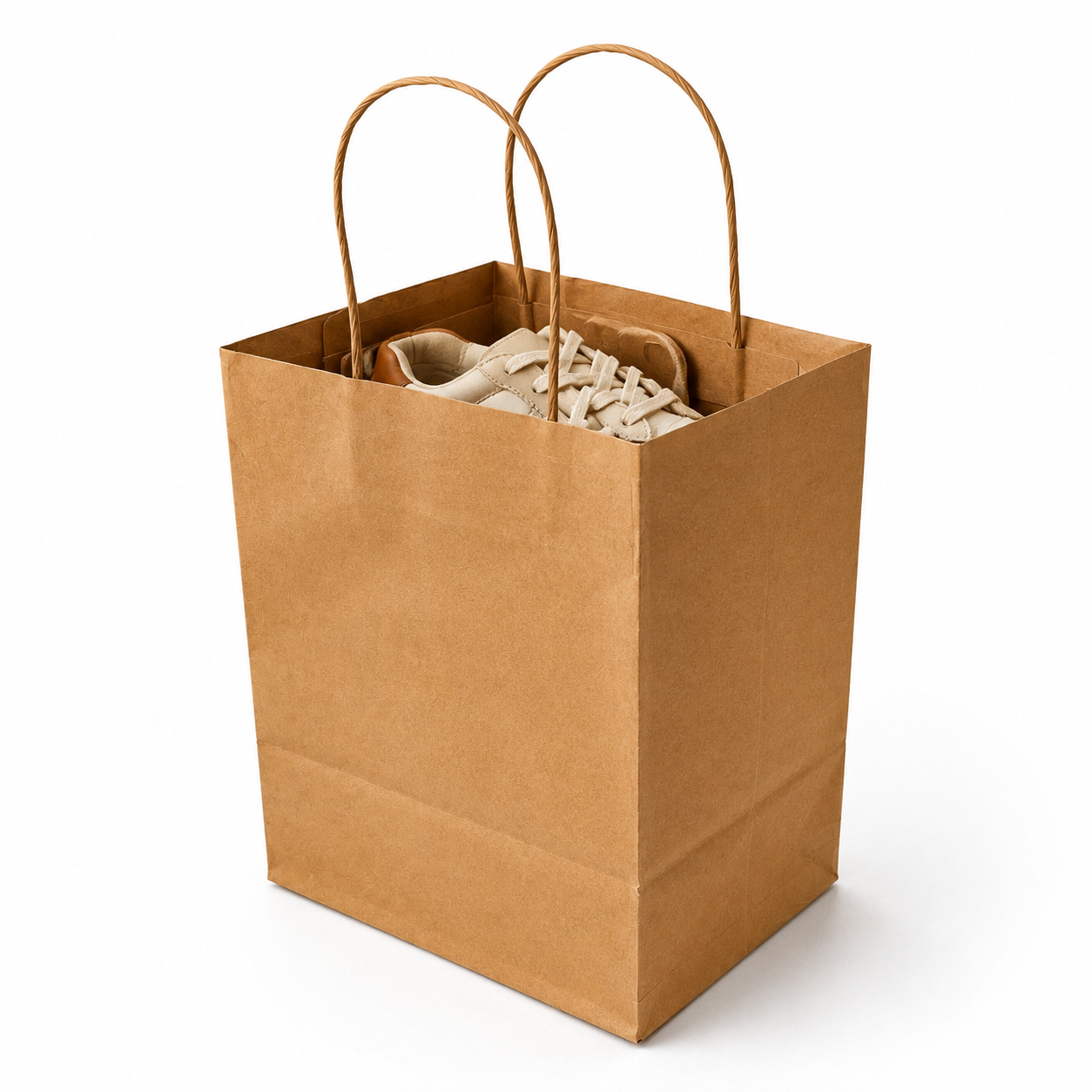 Kraft Brown Paper Bag 8x6x10.5 inch