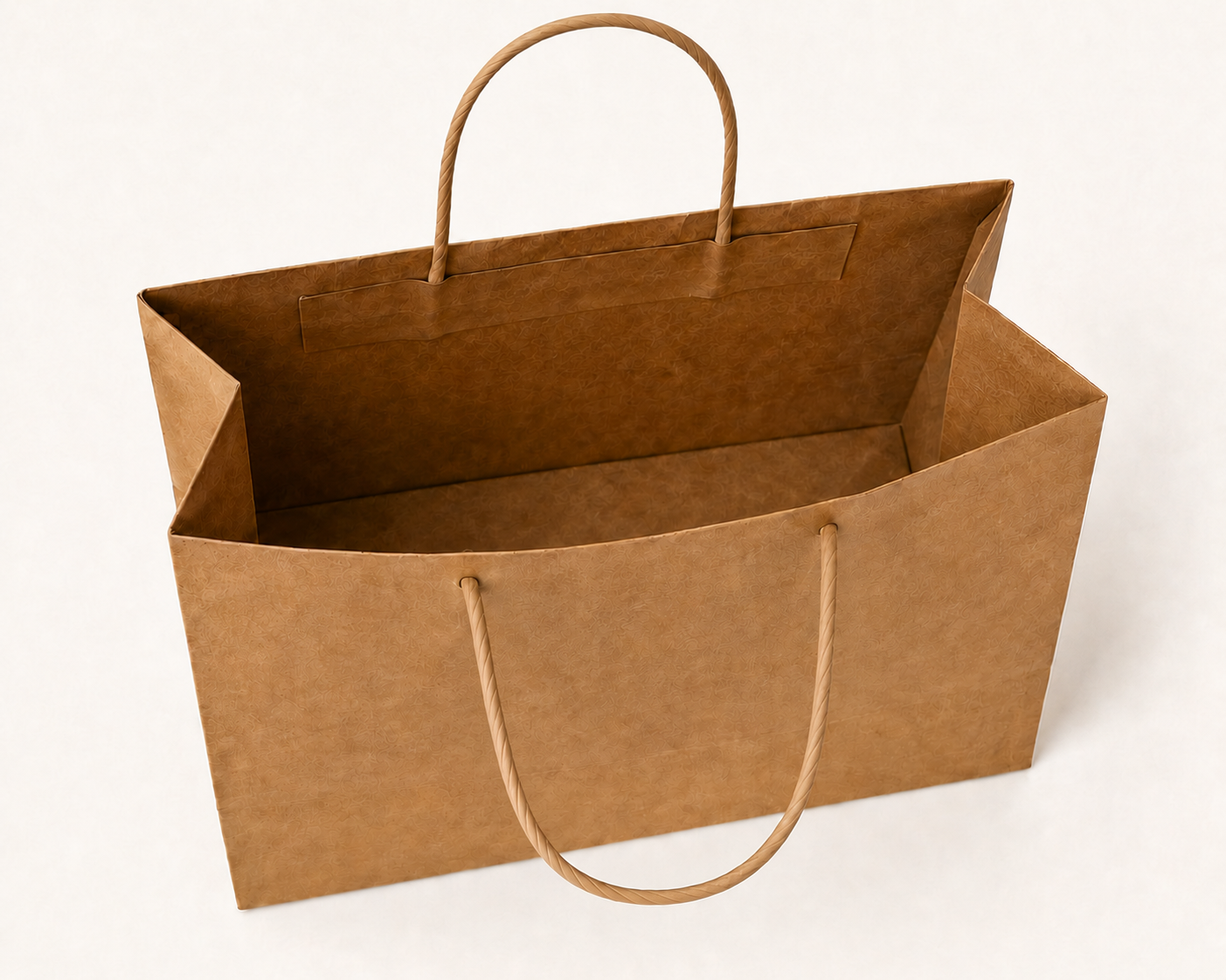Kraft Brown Paper Bag 12x5.5x8.5 inch