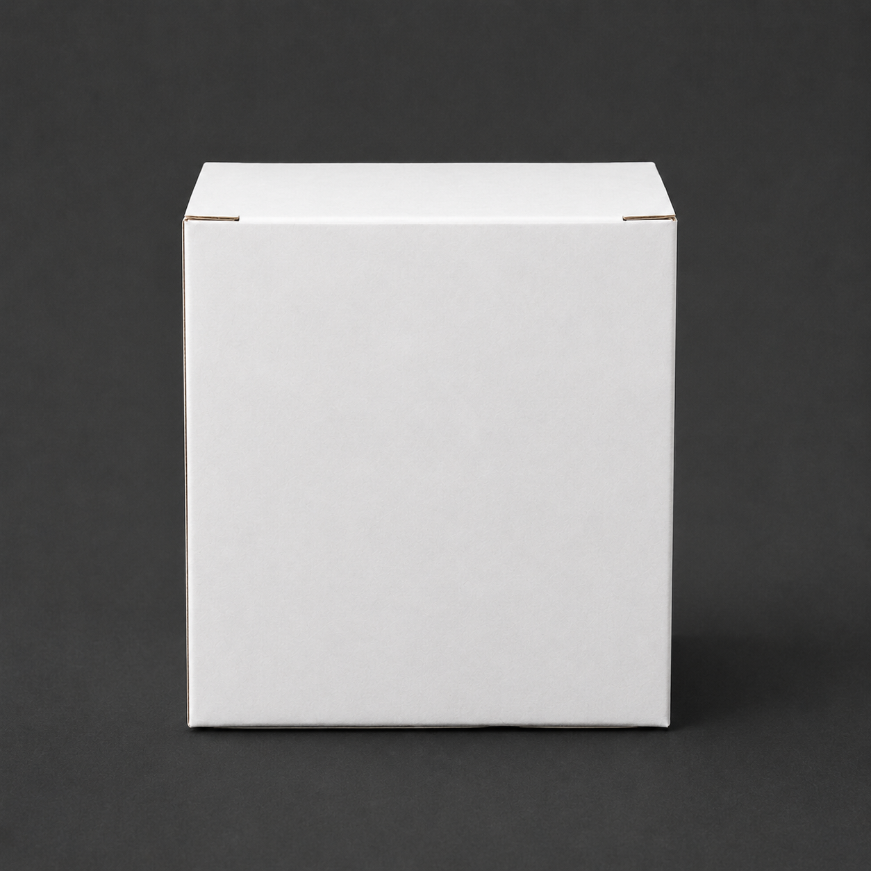 Corrugated 3ply White Paper Packaging Box 4x4x4.5 inch